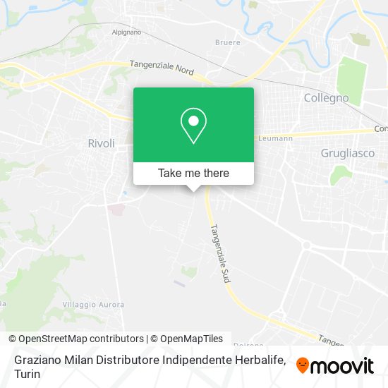 Graziano Milan Distributore Indipendente Herbalife map