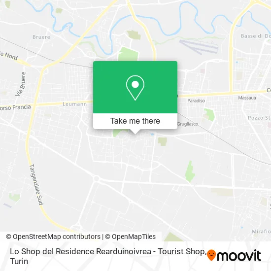 Residence Rearduinoivrea Shop - Tourist Shop map