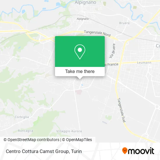 Centro Cottura Camst Group map