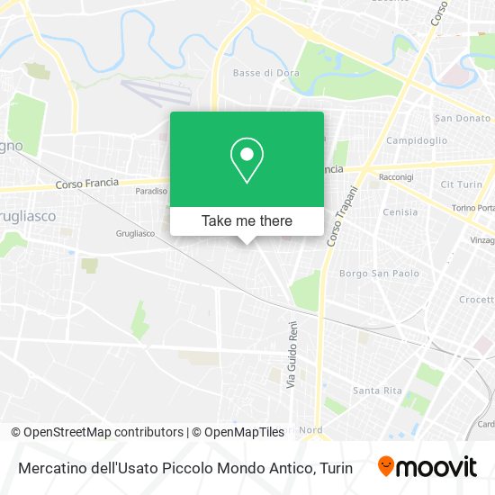 Mercatino dell'Usato Piccolo Mondo Antico map