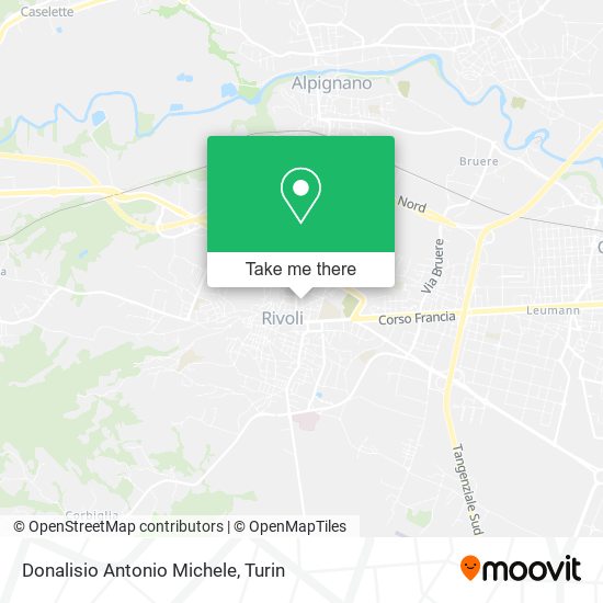 Donalisio Antonio Michele map