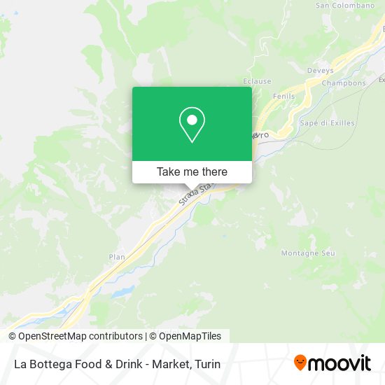 La Bottega Food & Drink - Market map