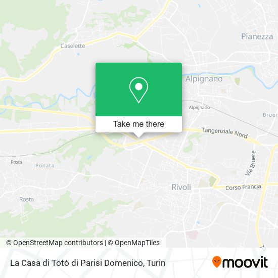 La Casa di Totò di Parisi Domenico map