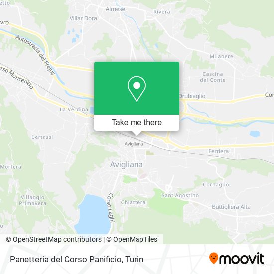 Panetteria del Corso Panificio map