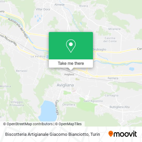 Biscotteria Artigianale Giacomo Bianciotto map