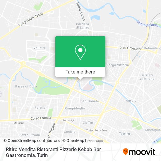 Ritiro Vendita Ristoranti Pizzerie Kebab Bar Gastronomia map