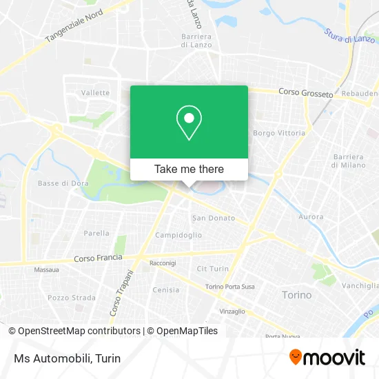 MS Automobili map