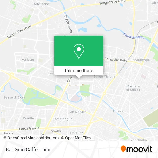 Bar Gran Caffè map