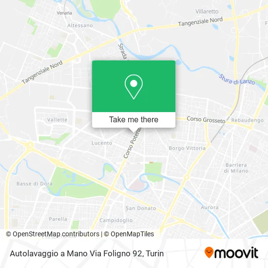 Autolavaggio a Mano Via Foligno 92 map