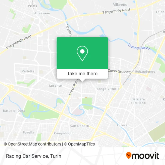 Racing Car Service map