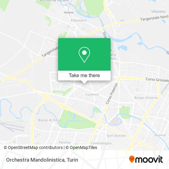 Orchestra Mandolinistica map