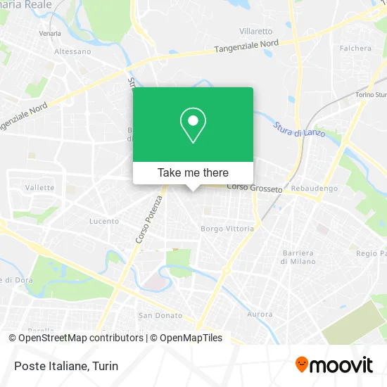 Poste Italiane map