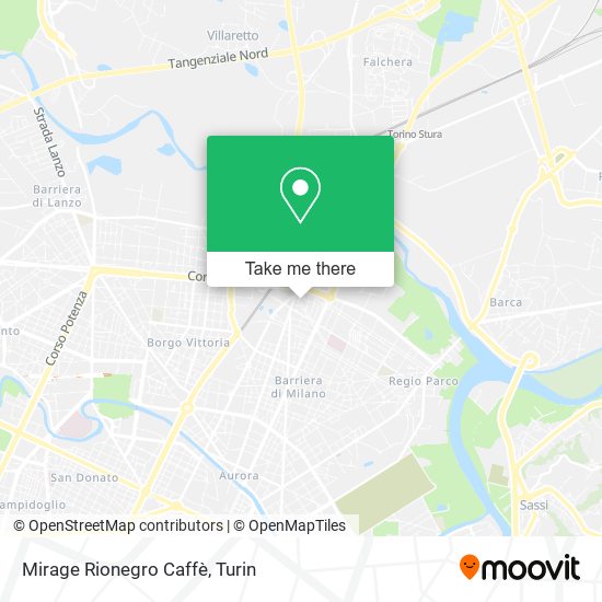 Mirage Rionegro Caffè map