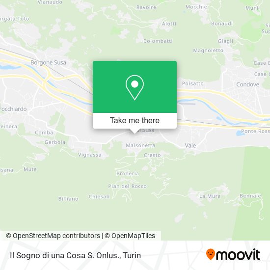 Il Sogno di una Cosa S. Onlus. map
