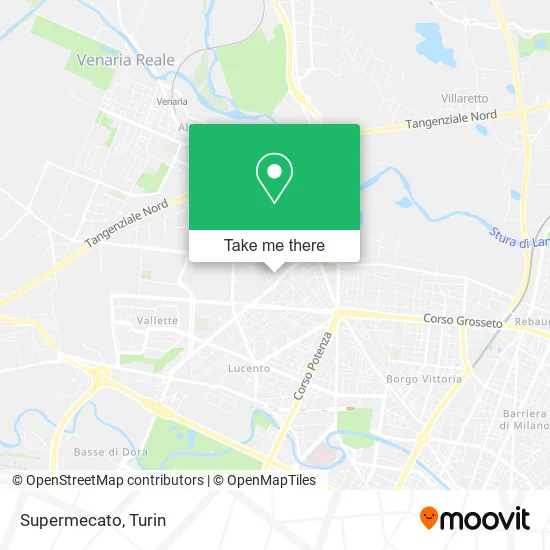 Supermecato map