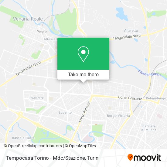 Tempocasa Torino - Mdc / Stazione map