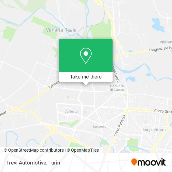 Trevi Automotive map