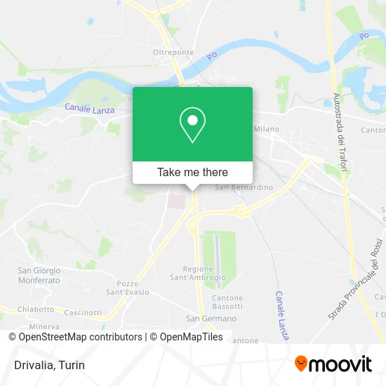 Drivalia map