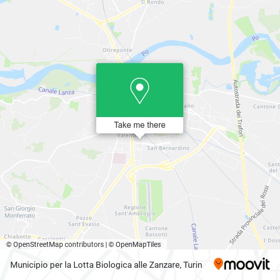 Municipio per la Lotta Biologica alle Zanzare map