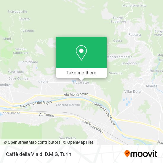 Caffè della Via di D.M.G map