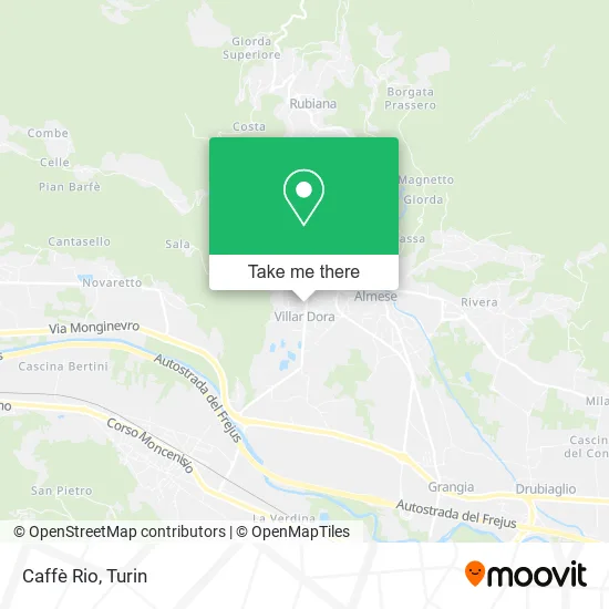 Caffè Rio map