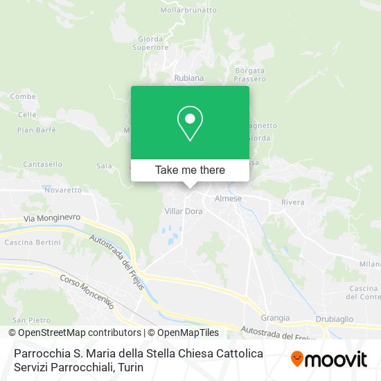 Parrocchia S. Maria della Stella Chiesa Cattolica Servizi Parrocchiali map