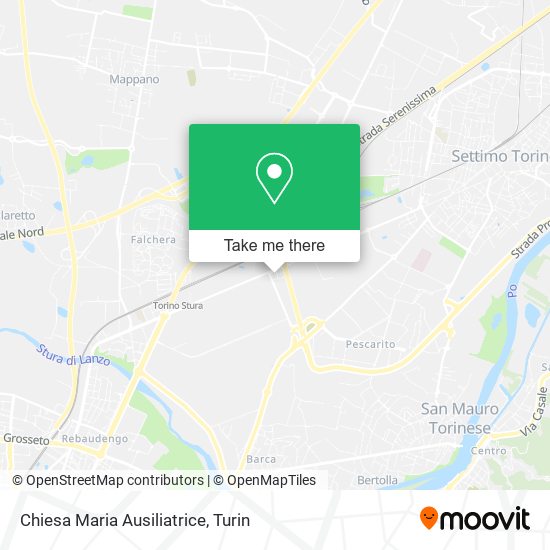 Chiesa Maria Ausiliatrice map