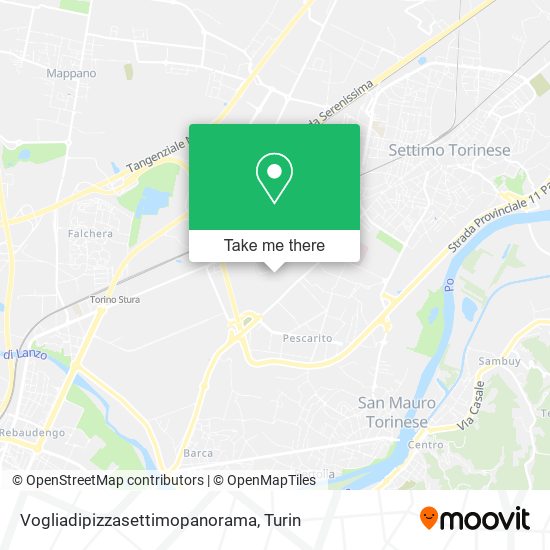 Vogliadipizzasettimopanorama map