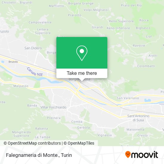 Falegnameria di Monte. map