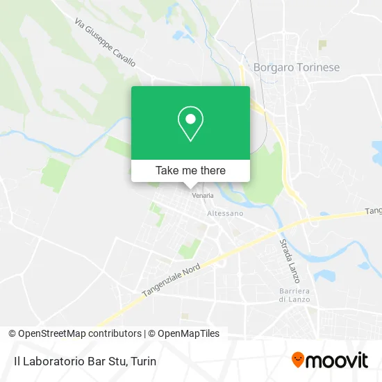 The Laboratory Bar Stu map