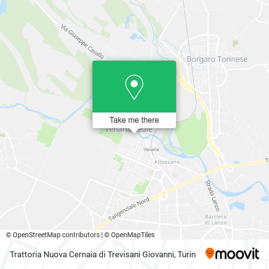Trattoria Nuova Cernaia di Trevisani Giovanni map