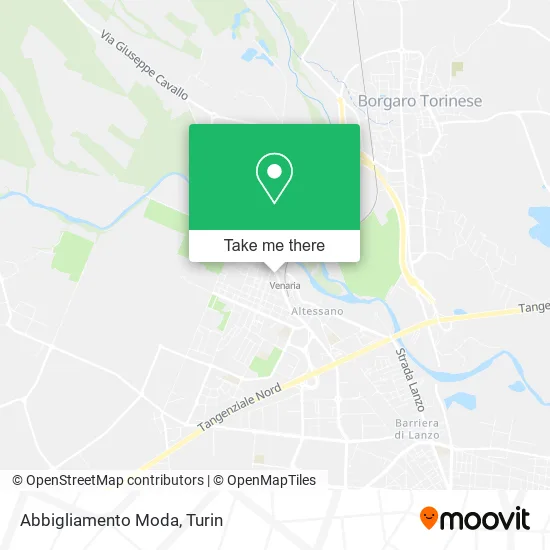 Abbigliamento Moda map