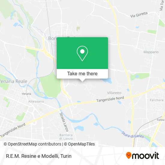 R.E.M. Resins and Models map