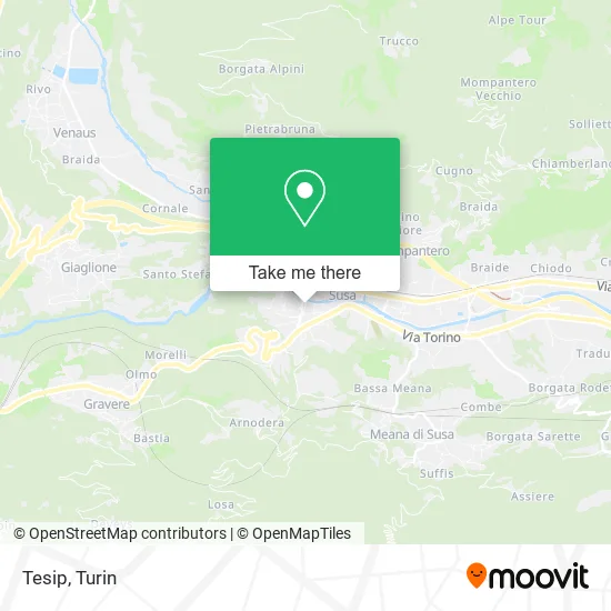 Tesip map