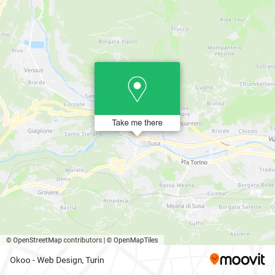Okoo - Web Design map