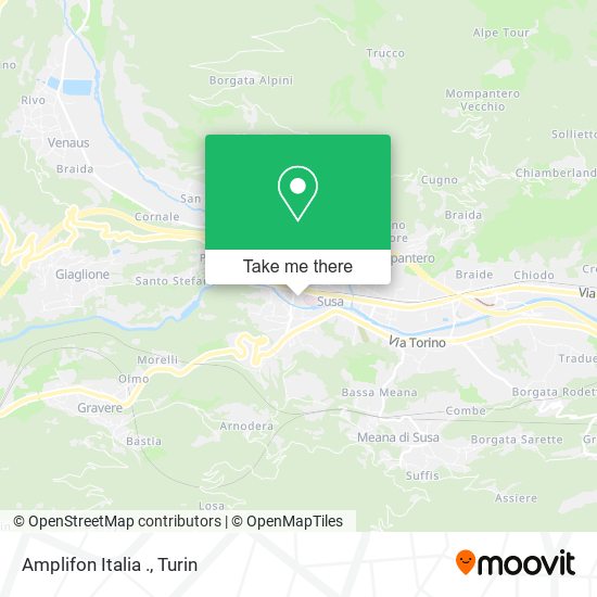 Amplifon Italia . map