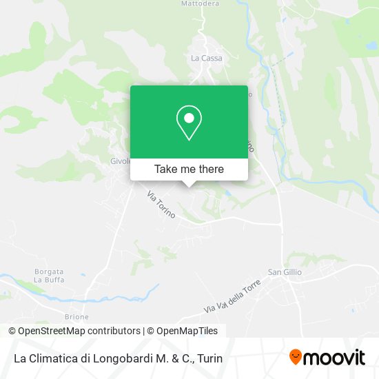 La Climatica di Longobardi M. & C. map