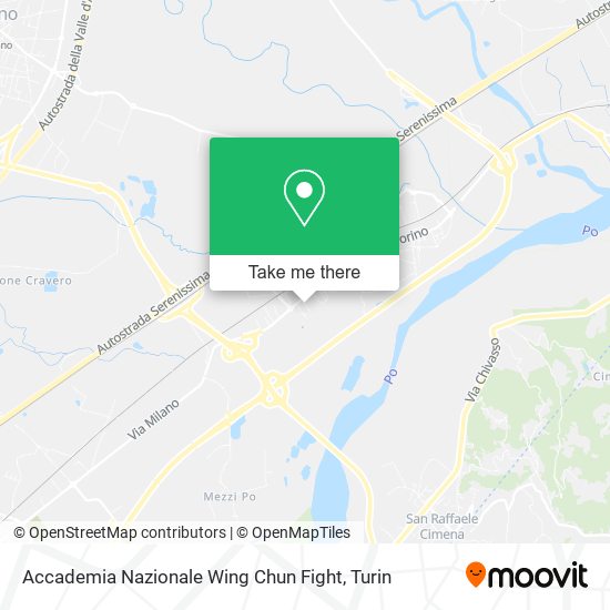 Accademia Nazionale Wing Chun Fight map