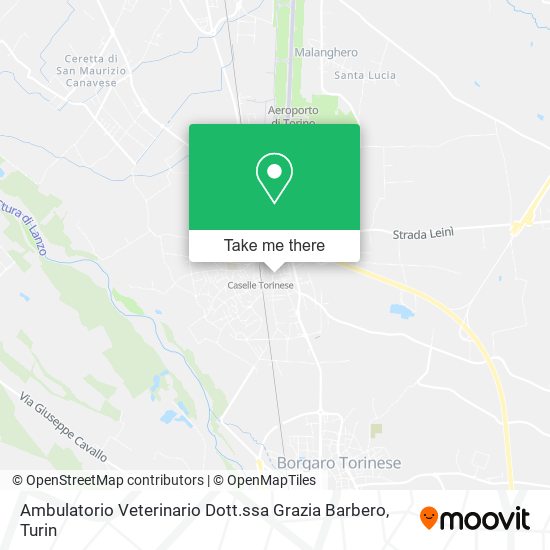 Ambulatorio Veterinario Dott.ssa Grazia Barbero map
