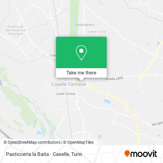Pasticceria la Baita - Caselle map
