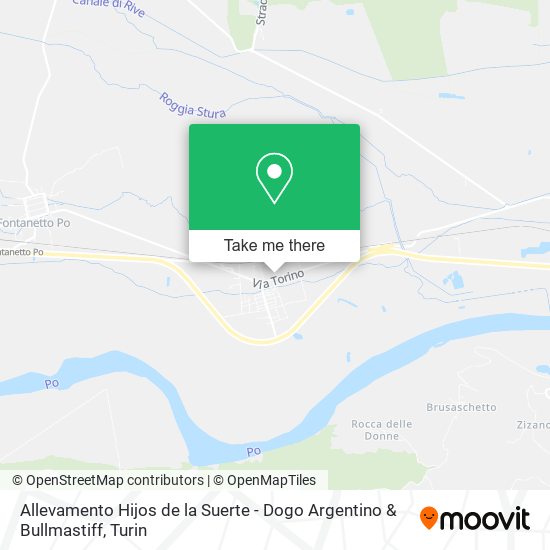 Allevamento Hijos de la Suerte - Dogo Argentino & Bullmastiff map