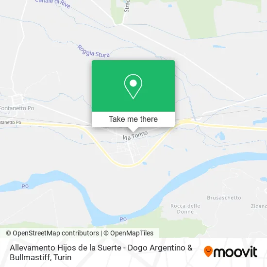 Allevamento Hijos de la Suerte - Dogo Argentino & Bullmastiff map