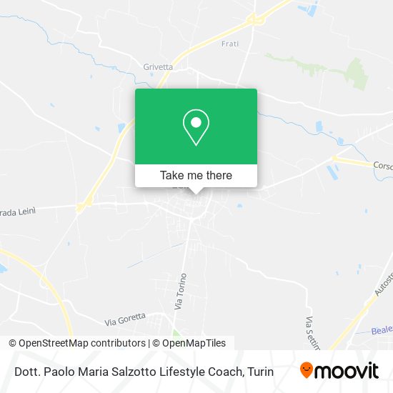 Dott. Paolo Maria Salzotto Lifestyle Coach map
