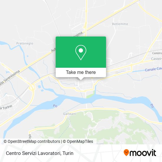 Centro Servizi Lavoratori map