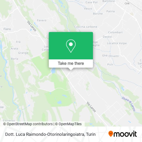 Dott. Luca Raimondo-Otorinolaringoiatra map