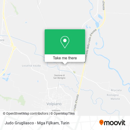 Judo Grugliasco - Mga Fijlkam map