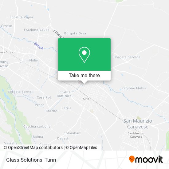 Glass Solutions map