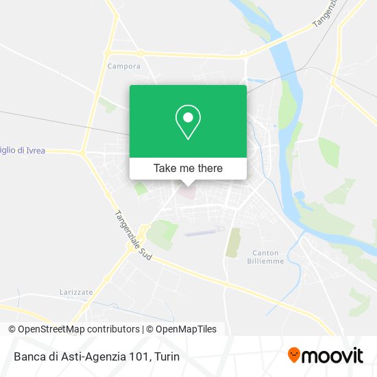 Banca di Asti-Agenzia 101 map