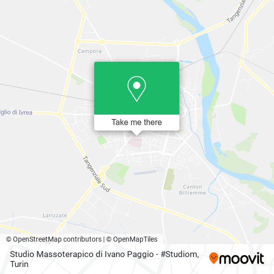 Studio Massoterapico di Ivano Paggio - #Studiom map