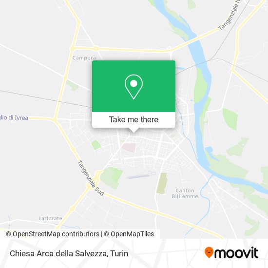 Chiesa Arca della Salvezza map